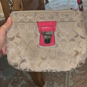 Coach Canvas Crossbody Purse